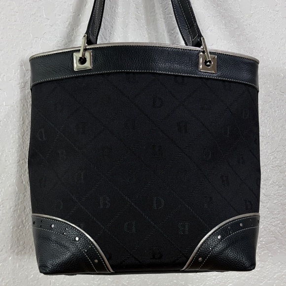BO DEREK,Elegant Black Tote Bag - Picture 6 of 17